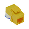 Bestlink Netware CAT5e Tool Less Keystone Jack- Yellow 101607YW